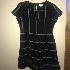 Black Peplum Dress